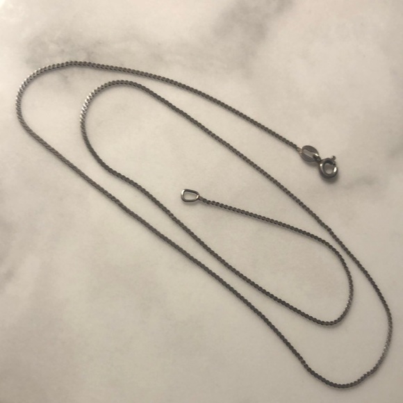 16” Snake weave sterling silver 925 chain - Picture 1 of 3